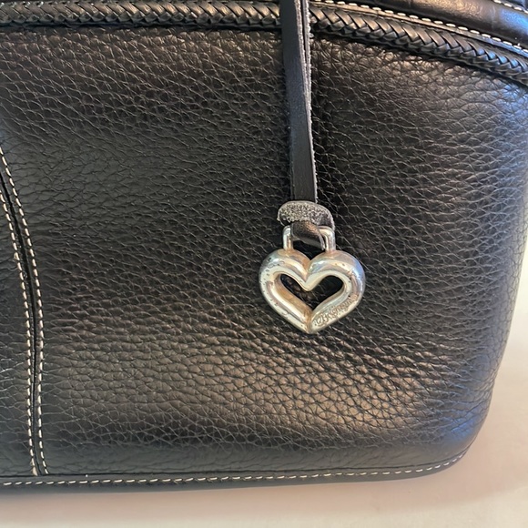 Brighton Pebbled Brown & Black  Leather Purse - Picture 10 of 10